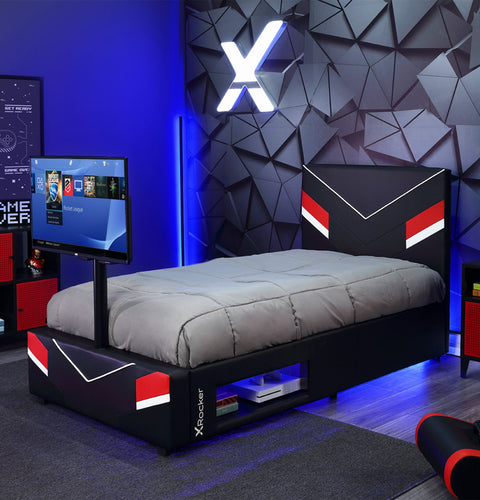 Orion eSports Gaming Bed with TV Mount, Twin - X Rocker