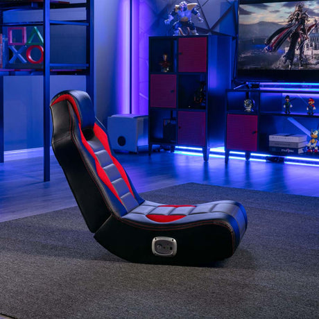 Flash 2.0 Gaming Chair, Red - X Rocker