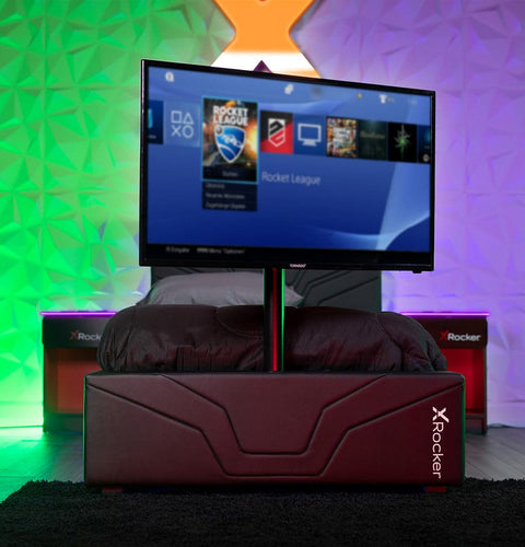 Oracle Gaming Bed with TV Mount, Twin - X Rocker