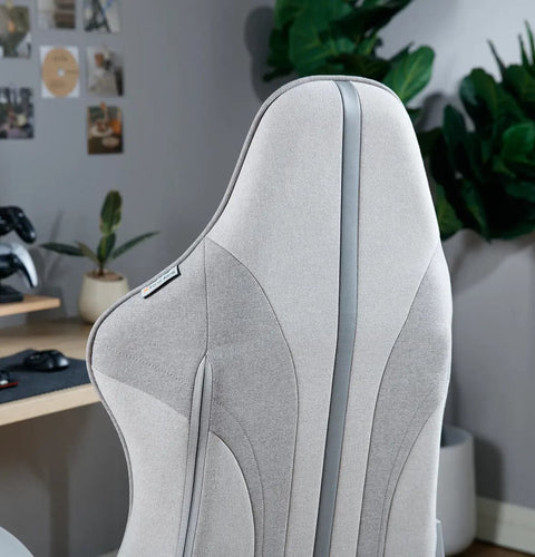 Mysa Office Gaming Chair, Gray, Gray Base - X Rocker