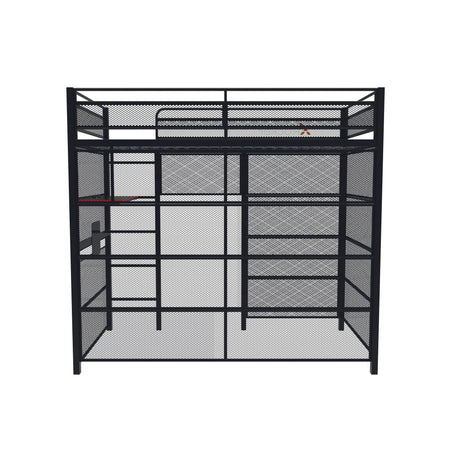 Battle Den Gaming Bunk Bed, Black - X Rocker