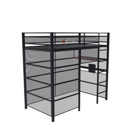 Battle Den Gaming Bunk Bed, Black - X Rocker