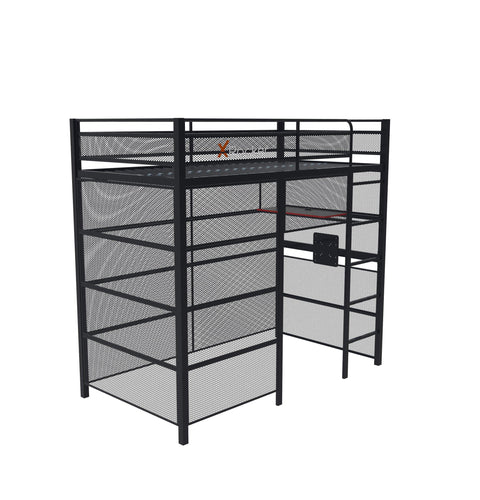 Battle Den Gaming Bunk Bed, Black - X Rocker