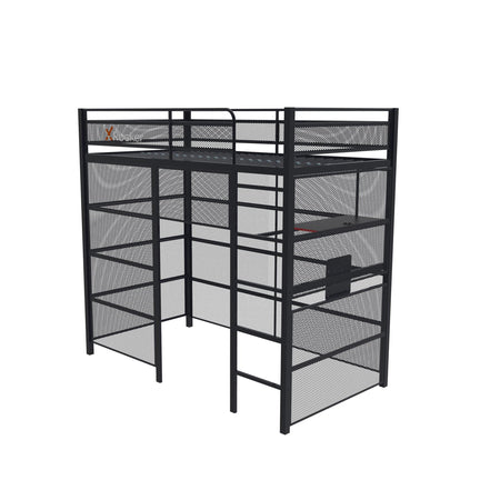 Battle Den Gaming Bunk Bed, Black - X Rocker
