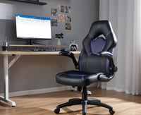 Venom PC Office Gaming Chair, Purple/Black - X Rocker