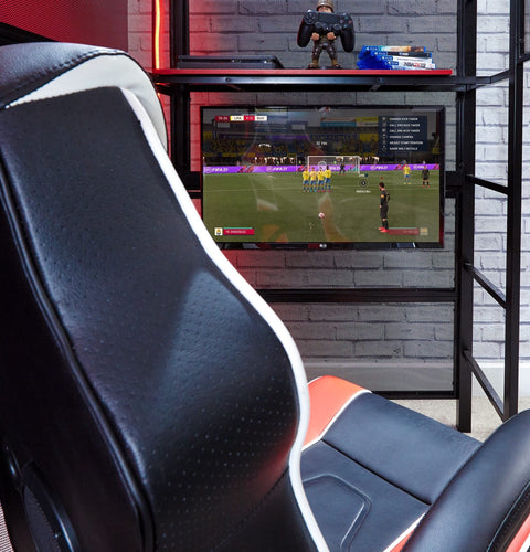 Battle Den Gaming Bunk Bed, Black - X Rocker