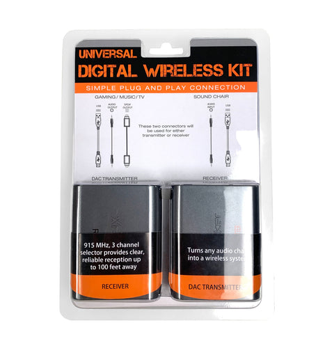 Digital Wireless Transmitter & Receiver Kit - X Rocker