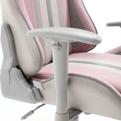 Mysa Office Gaming Chair, Pink, Gray Base - X Rocker