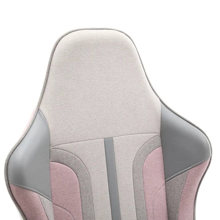 Mysa Office Gaming Chair, Pink, Gray Base - X Rocker