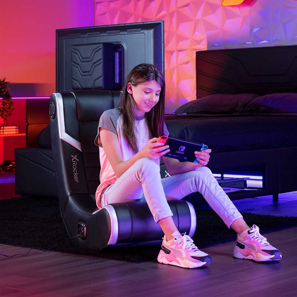 Eclipse 2.1 Bluetooth Audio Floor Rocker - Silver