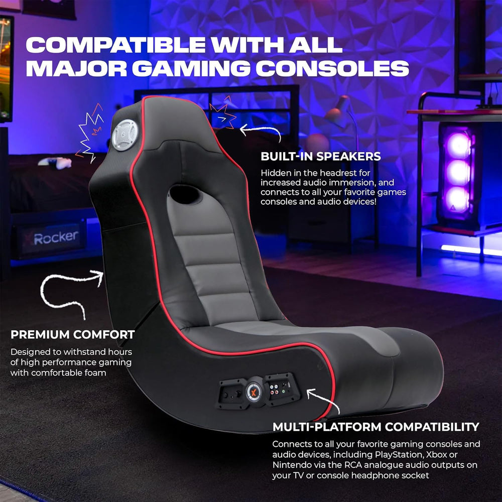 Surge Bluetooth 2.1 Audio Floor Rocker - Black