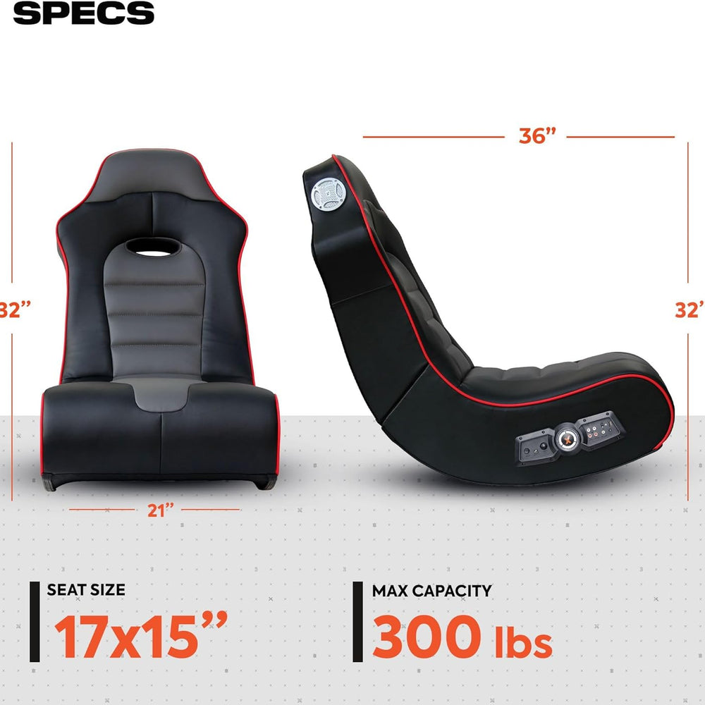 Surge Bluetooth 2.1 Audio Floor Rocker - Black