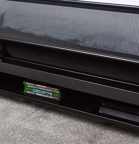 Basecamp Gaming Bed with TV Mount, Black, Full