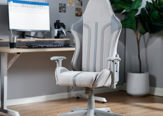 Mysa Office Gaming Chair, Gray, Gray Base - X Rocker