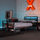 Basecamp LED Gaming Bed with XL TV Mount, Black, Full