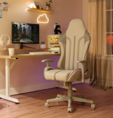 Mysa Office Gaming Chair, Gray, Gray Base - X Rocker