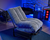 Convertible Battle Chair with Cushion, Grey - X Rocker